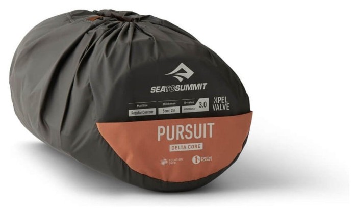 Килимок самонадувний Sea to Summit Pursuit SI Mat, Bombay Brown, Large Rectangular Wide, 198х76х5см