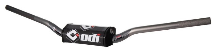 Мото руль ODI MX Handlebars, Podium FLIGHT, Hon/Kaw Graphite