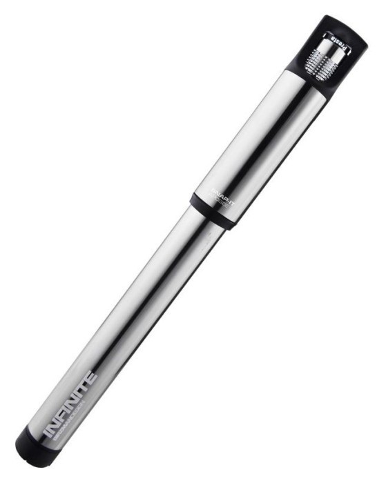 Насос велосипедний Birzman Infinite Apogee Road / ручний / 160psi / срібло, укр, укр