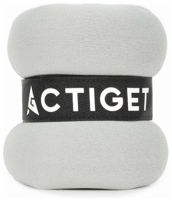 Утяжелители-манжеты для ног и рук Actiget 2 x 0.5 кг ACT0127 Grey/Black