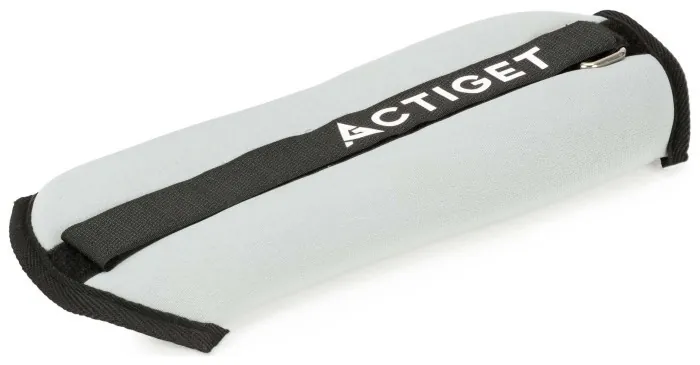 Утяжелители-манжеты для ног и рук Actiget 2 x 0.5 кг ACT0127 Grey/Black