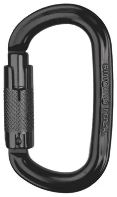Карабін Singing Rock Ozone Triple Lock, Black