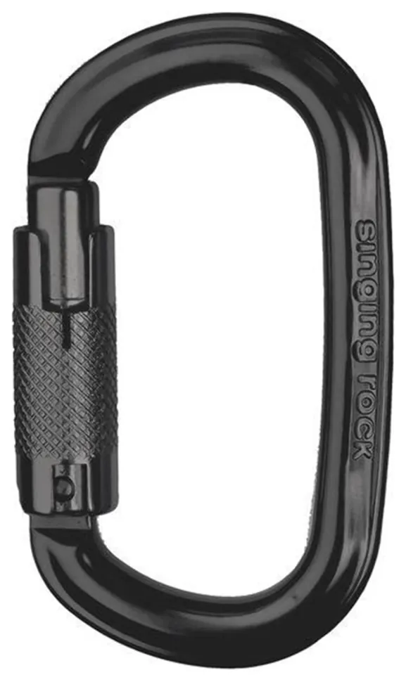 Карабін Singing Rock Ozone Triple Lock, Black (SHM_SR K0018BB)