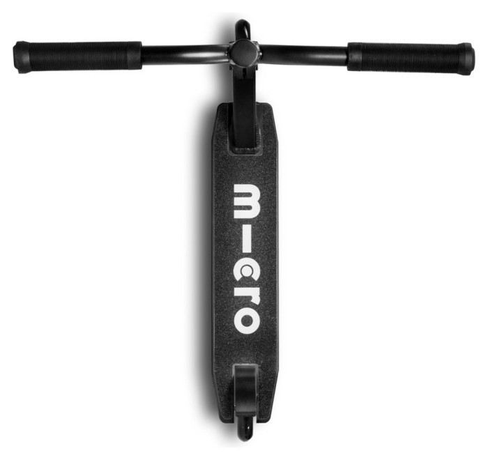 Самокат MICRO серії "Ramp" – ЧОРНИЙ (до 100 kg, двоколісний), укр, укр