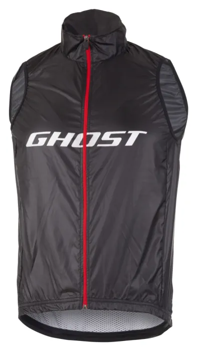 Жилет Ghost Factory Racing, XL, чорно-червоно-білий