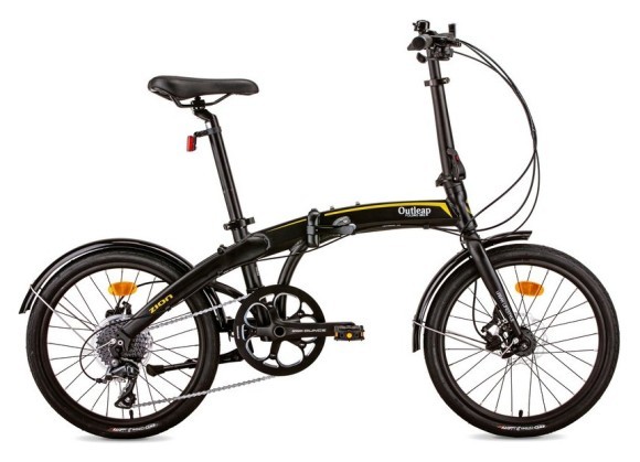 Велосипед Outleap Zion 20" M Black Gold