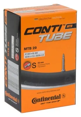 Камера Continental MTB 29", 47-622->62-622, S42, 240 г