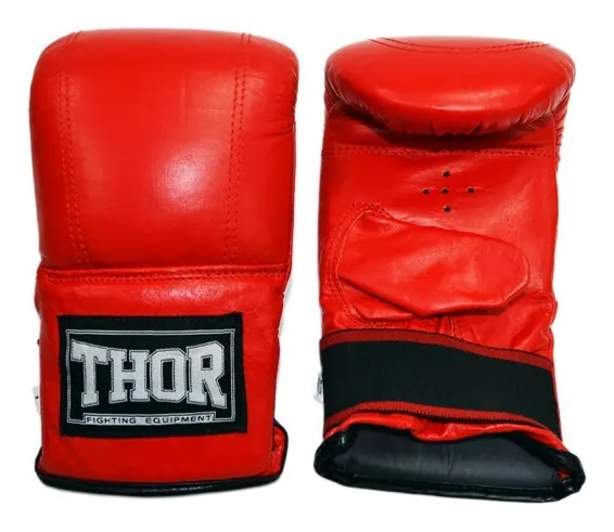 Перчатки снарядные THOR 605 L/PU/красные