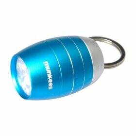 Munkees 1082 брелок-фонарик Cask shape 6-LED light blue