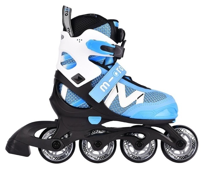 Ролики Micro NEW Shaper Blue White, укр, укр