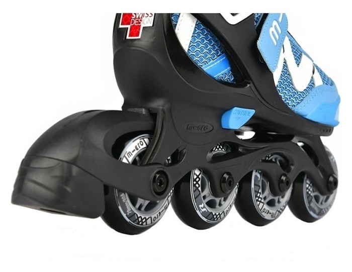 Ролики Micro NEW Shaper Blue White, укр, укр