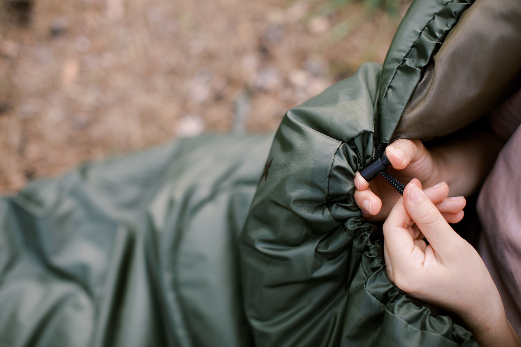 Спальний мішок Totem Hunter кокон лівий olive 220/60-55 UTTS-004, укр, укр