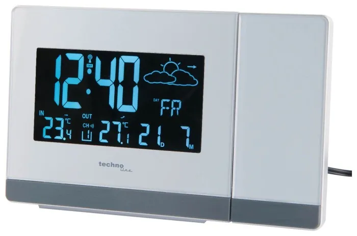 Часы проекционные Technoline WT549 White (WT549)