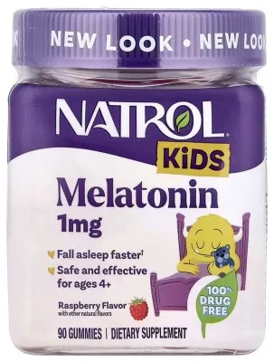 Kids Melatonin 1mg - 90 gummies