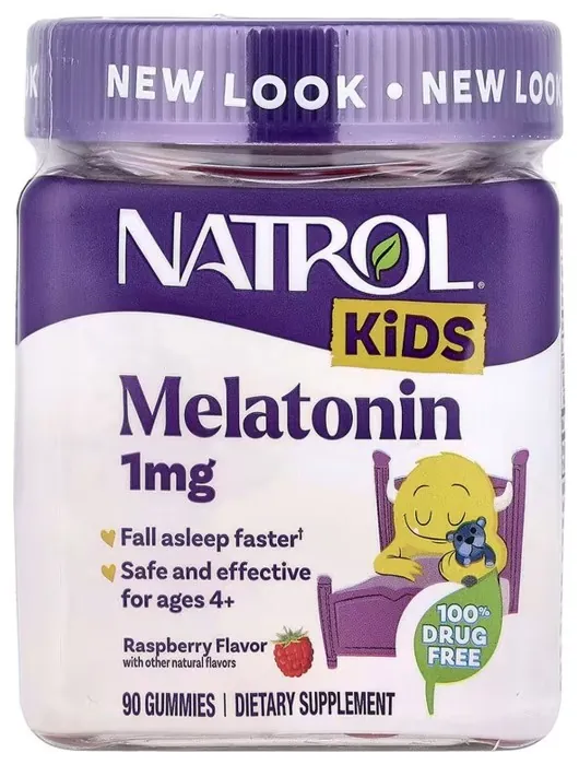 Kids Melatonin 1mg - 90 gummies