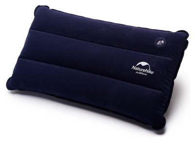 Подушка надувна Naturehike Square Inflatable NH18F018-Z, темно-блакитний