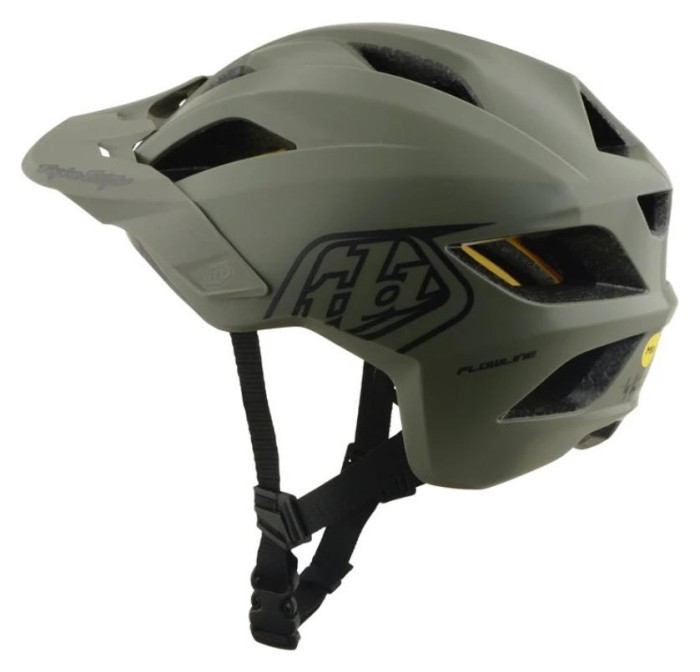 Вело шолом TLD YOUTH FLOWLINE HELMET; POINT [ARMY / PHANTOM] OSFA