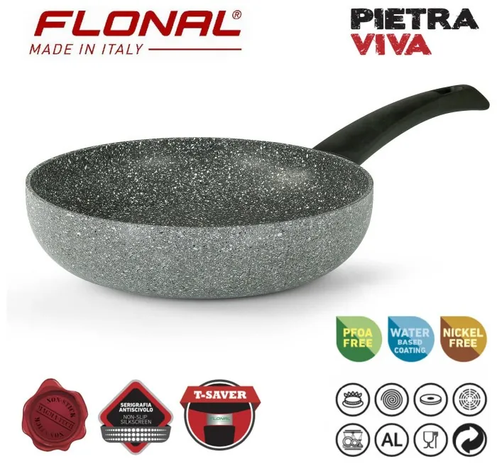 Сковорода Flonal Pietra Viva 30 см (PV8PB3070)
