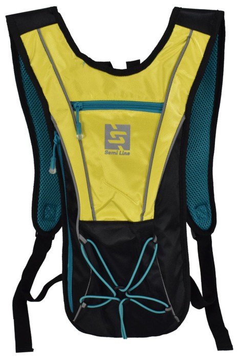 Рюкзак спортивний Semi Line 9 Black/Yellow (3294)