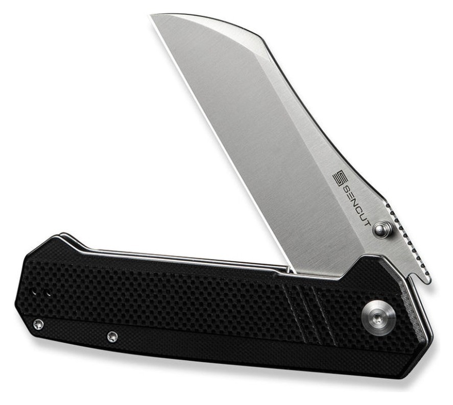 Нож складной туристический Sencut Draxor, (9.4 см) 9Cr18MoV/G10 черный