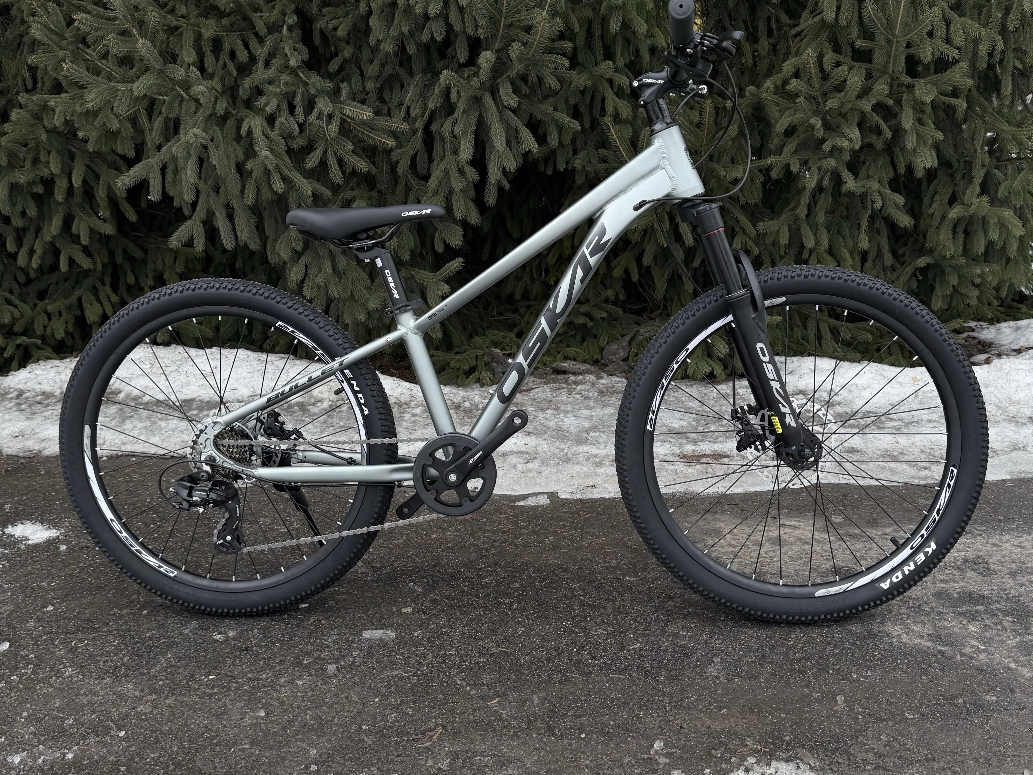 Велосипед Oskar 24" Bullet сірий 2026 (OSK_3531100038)