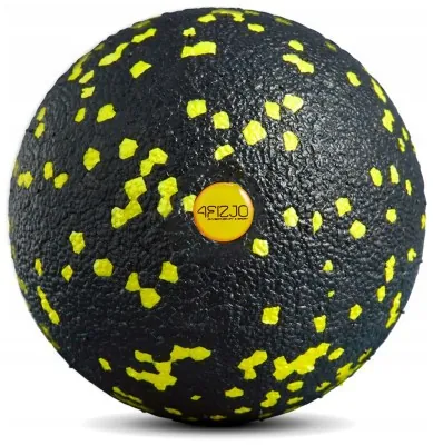 Массажный мяч 4FIZJO EPP Ball 12 Black/Yellow (P-5907222931271)