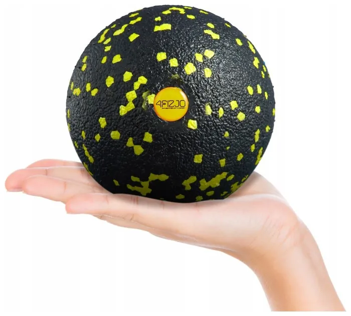 Массажный мяч 4FIZJO EPP Ball 12 Black/Yellow (P-5907222931271)