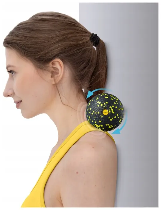 Массажный мяч 4FIZJO EPP Ball 12 Black/Yellow (P-5907222931271)