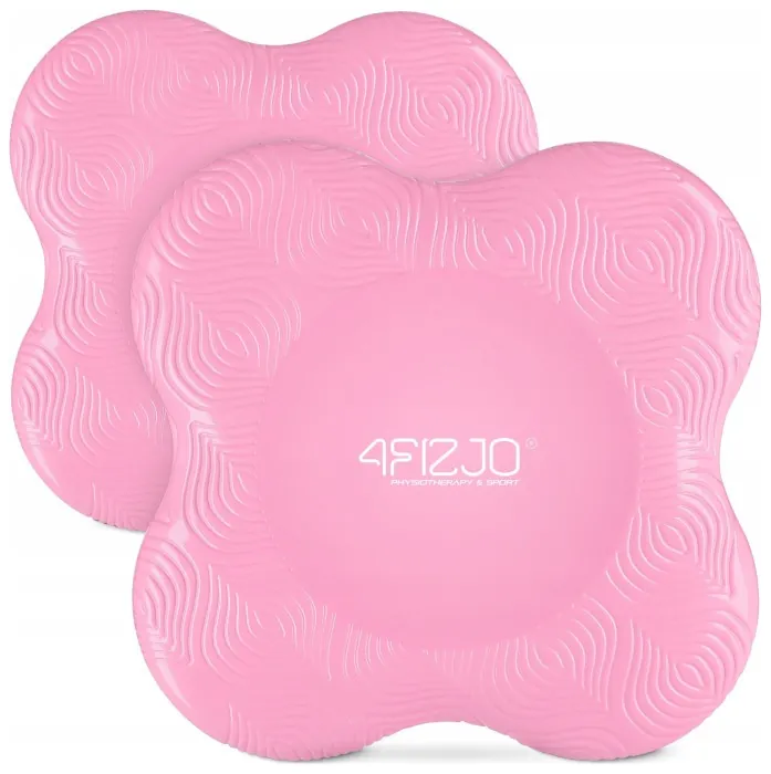 Підставки під коліна та лікті для йоги 4FIZJO 2 шт Pink (P-5907739315342)