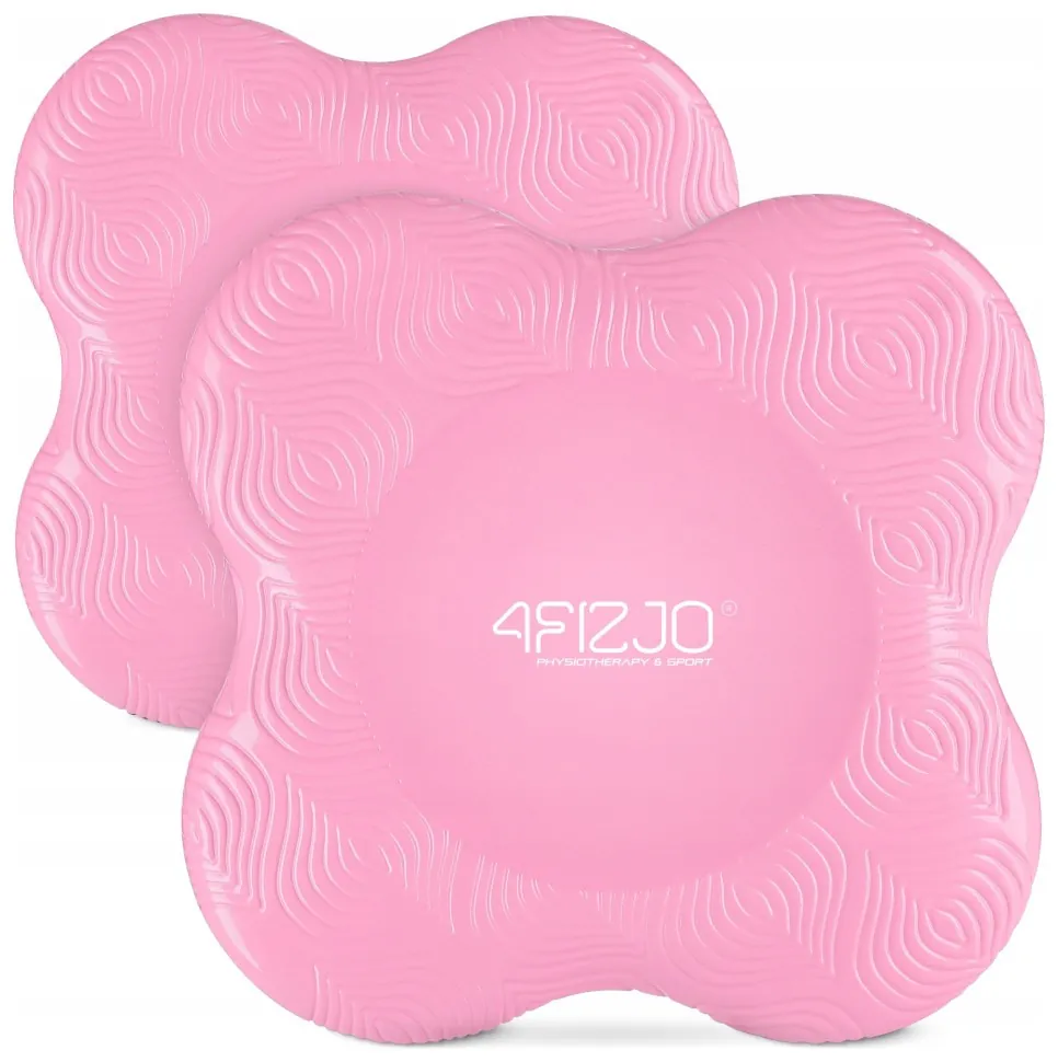 Підставки під коліна та лікті для йоги 4FIZJO 2 шт Pink (P-5907739315342) (LFP-5907739315342)