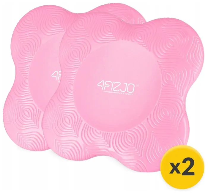 Підставки під коліна та лікті для йоги 4FIZJO 2 шт Pink (P-5907739315342)