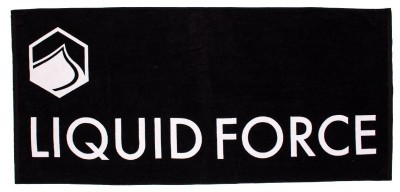 Пляжные аксессуары Liquid Force LOGO TOWEL-BLACK 2025