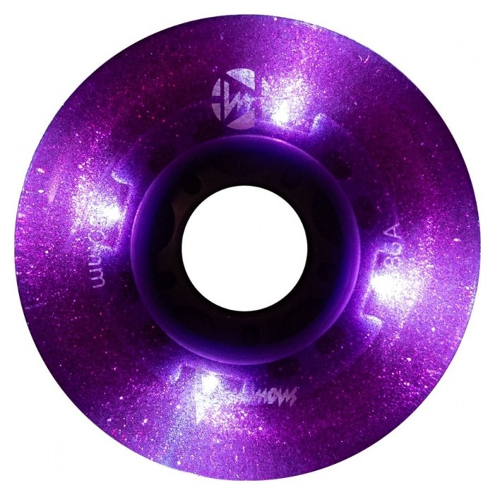 Світяшки з блискітками для роликів FR Skates Luminous LED Glitter (4шт)