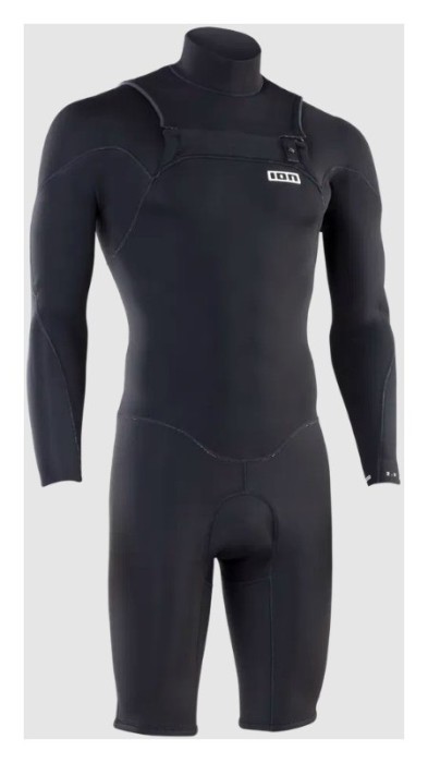 Гідрокостюм ION ( 48252-4490 ) Wetsuit Element 2/2 Shorty LS Front Zip men 2025, укр, укр