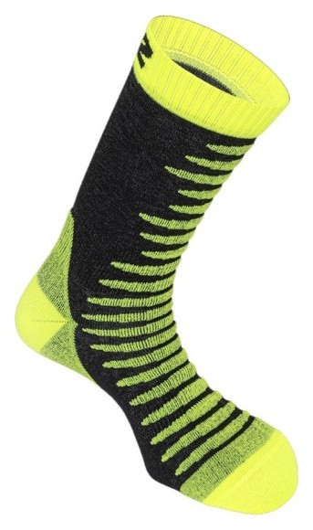 Носки для туризму K2 INLINE SKATING 39-42 Black/yellow (15302), укр