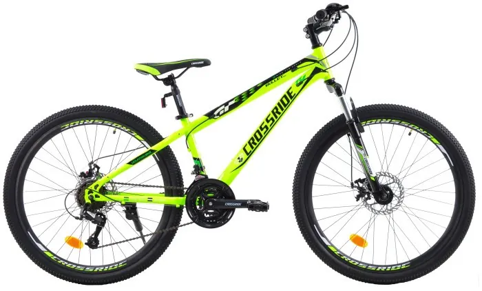 Велосипед CROSSRIDE 26 MTB ST "BULLET 2.0", Желтый