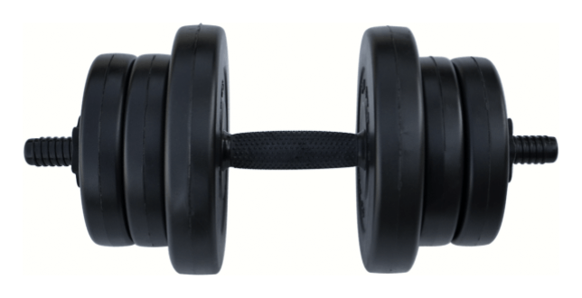 Гантель композитний RN-Sport 11 кг - 1 шт., укр, укр