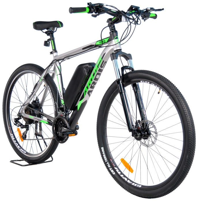 Електровелосипед Ardis 29 MTB AL "GTA" 500W, Сіро-зелений