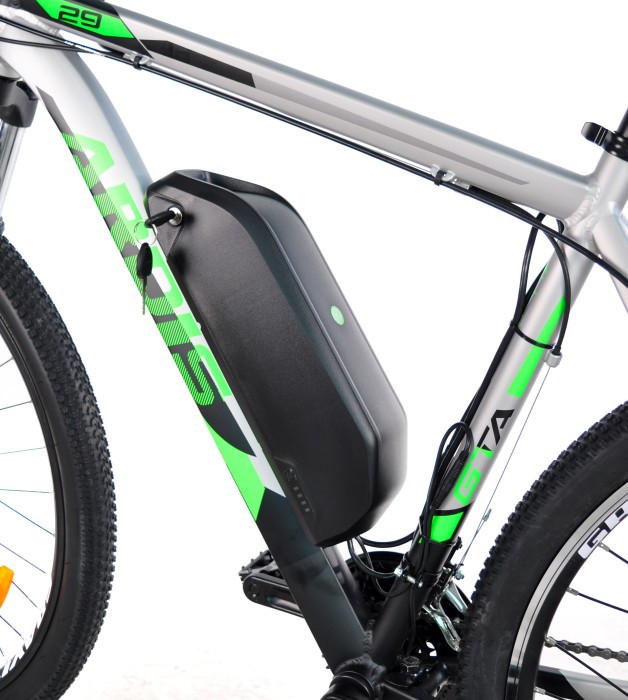 Електровелосипед Ardis 29 MTB AL "GTA" 500W, Сіро-зелений