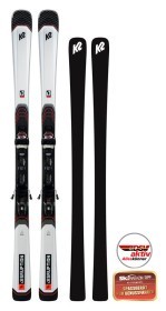 Лежи горные комплект K2 DISRUPTION 76X+M3 10 COMPACT QKCLK 156см White/black (10E0008.242.1+10E1007.142.1)