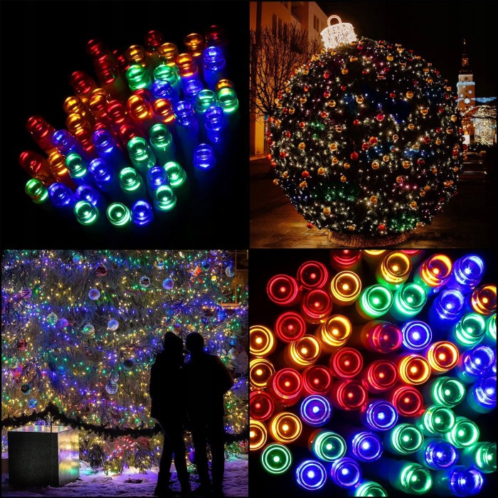 Гирлянда на батарейках Springos 5 м 50 LED 8 режимов CL4107 Mix