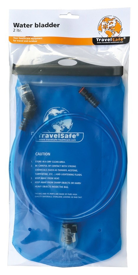 Гідратор (питна система) TravelSafe WATERBAG 2 LTR. INCL. HOSE/VALVE 2.0л Dutch blue (TS2236)