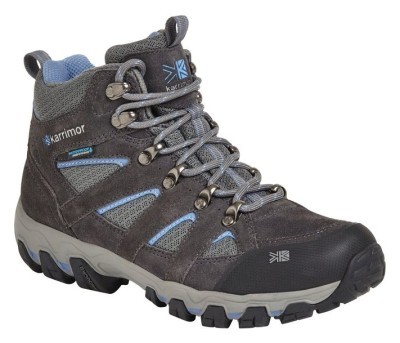 Ботинки трекинговые женские Karrimor BODMIN MID 5 LADIES WEATHERTITE W 37 (4.0UK) Grey/colony blue (K898-GCB)