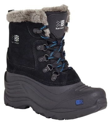 Ботинки зимние детские Karrimor SNOWFUR KIDS 2 WEATHERTITE 32 (C13) Black/Blue (K819-BKB)