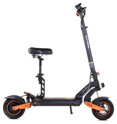 Електросамокат з сидінням Kugoo Kirin G2 MAX 2025 (1000 Вт; 20 А/год; 48 В), чорний