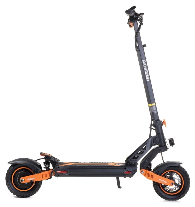 Електросамокат з сидінням Kugoo Kirin G2 MAX 2025 (1000 Вт; 20 А/год; 48 В), чорний