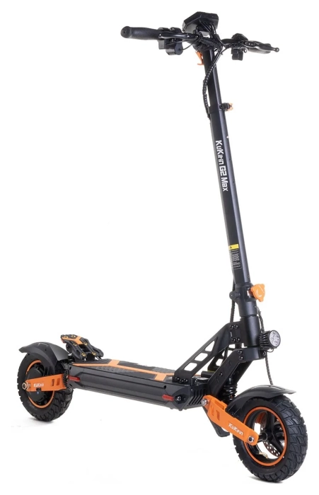 Електросамокат з сидінням Kugoo Kirin G2 MAX 2025 (1000 Вт; 20 А/год; 48 В), чорний