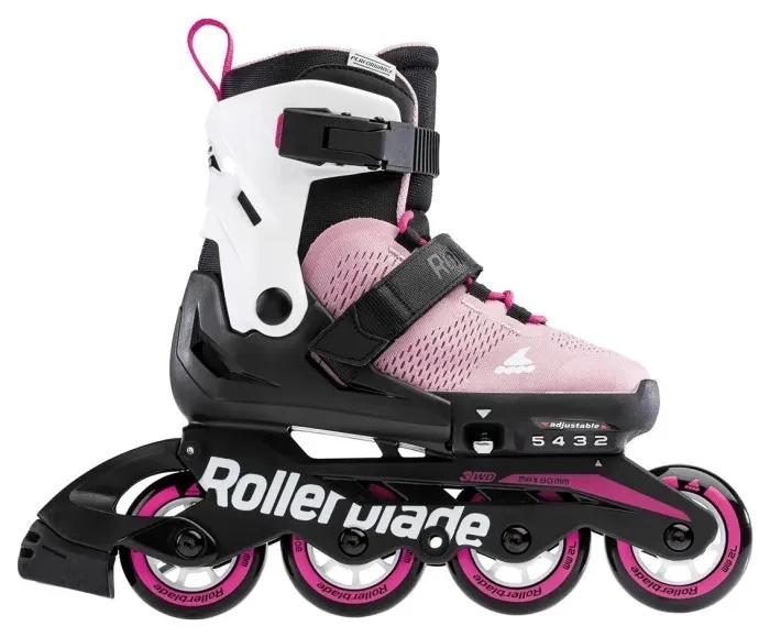 Ролики Rollerblade Microblade pink-white