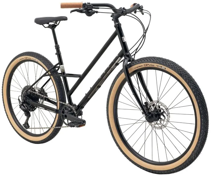 Велосипед 27,5" Marin Larkspur 2 рама - M 2024 Gloss Black/Holograph