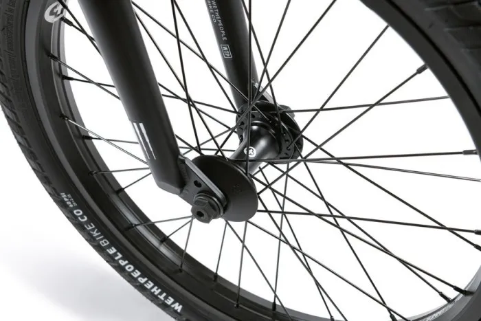 Велосипед WeThePeople BMX CRYSIS 20.5″ TT Matt black (01001120)
